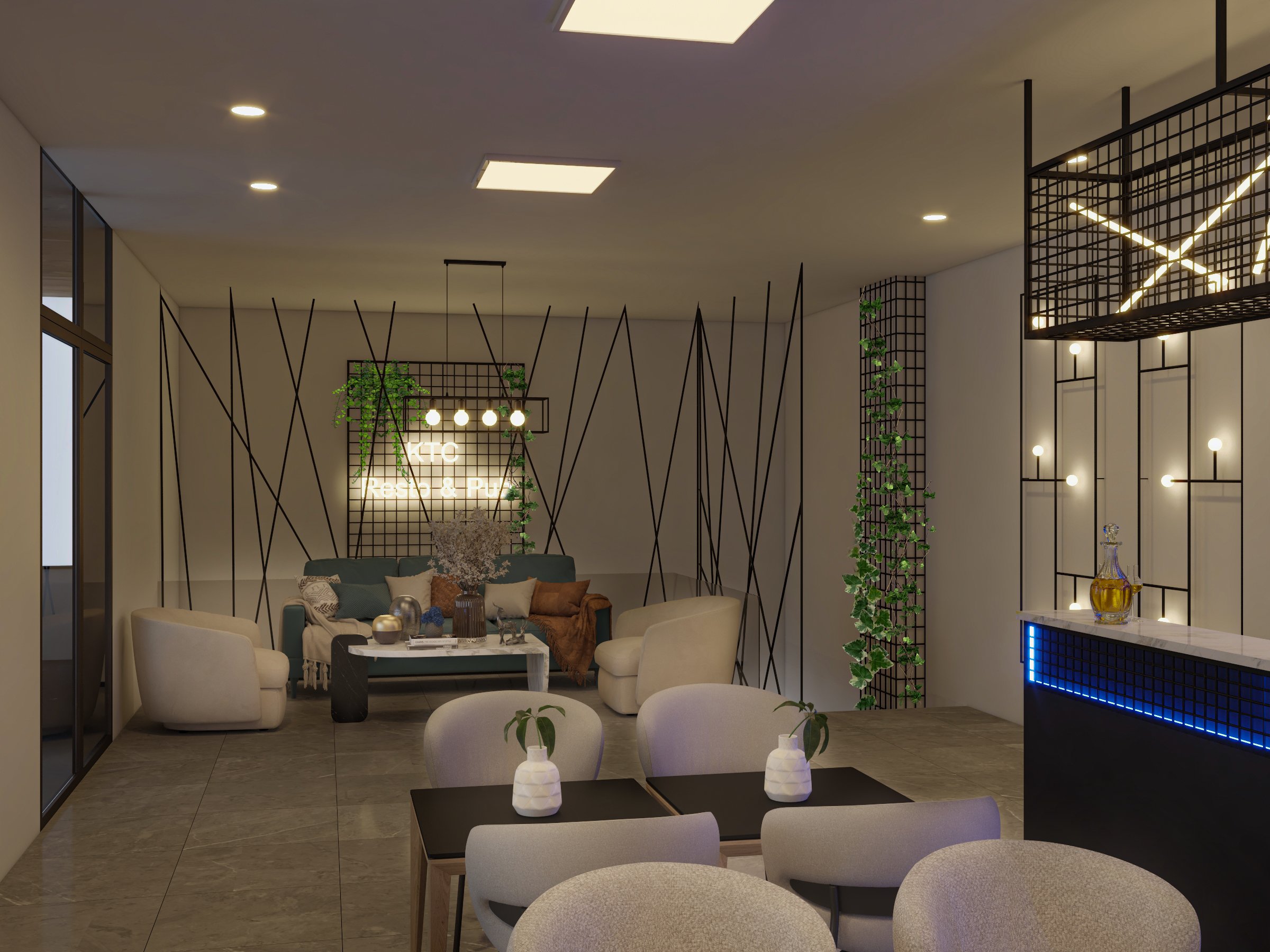KTC Restaurant interior design